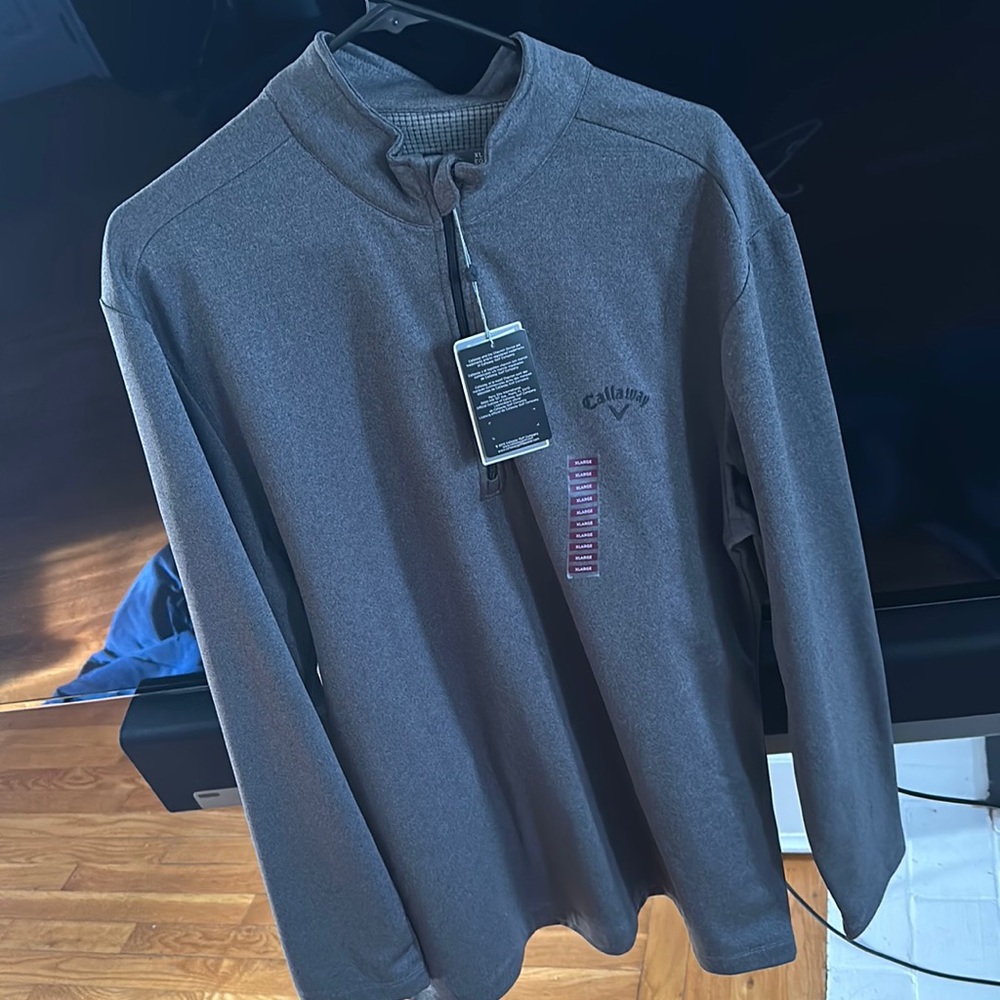 Mens Callaway Golf Pullover